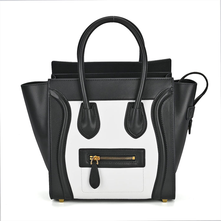 Genuine Leather Micro Luggage Tote Bag 7862986 1
