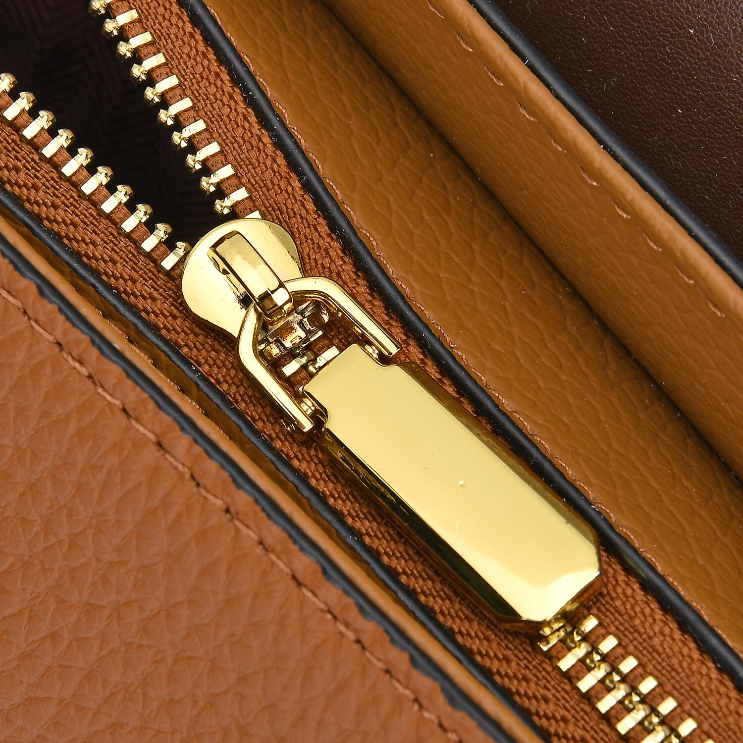 Genuine Leather Patchwork Crossbody Bag With Wide Detachable Strap 7775744 6