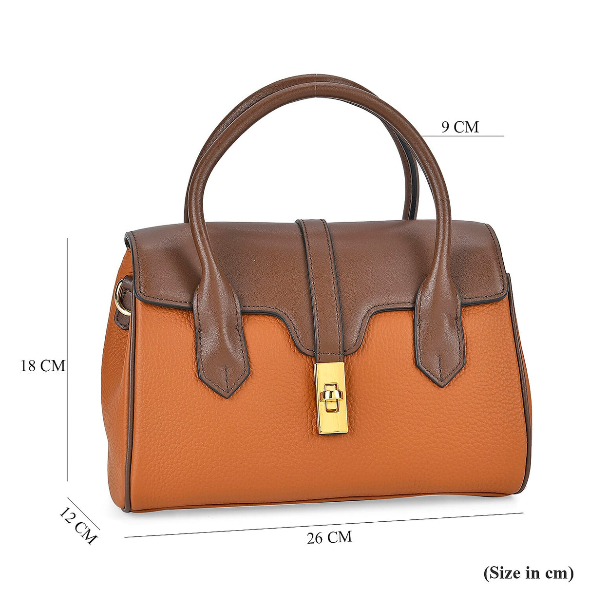 Genuine Leather Patchwork Crossbody Bag With Wide Detachable Strap 7775744 7