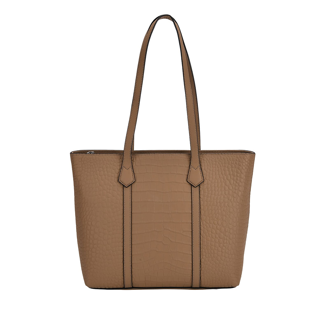 Genuine Leather Classic Tote Bag - Brown 8213630 0