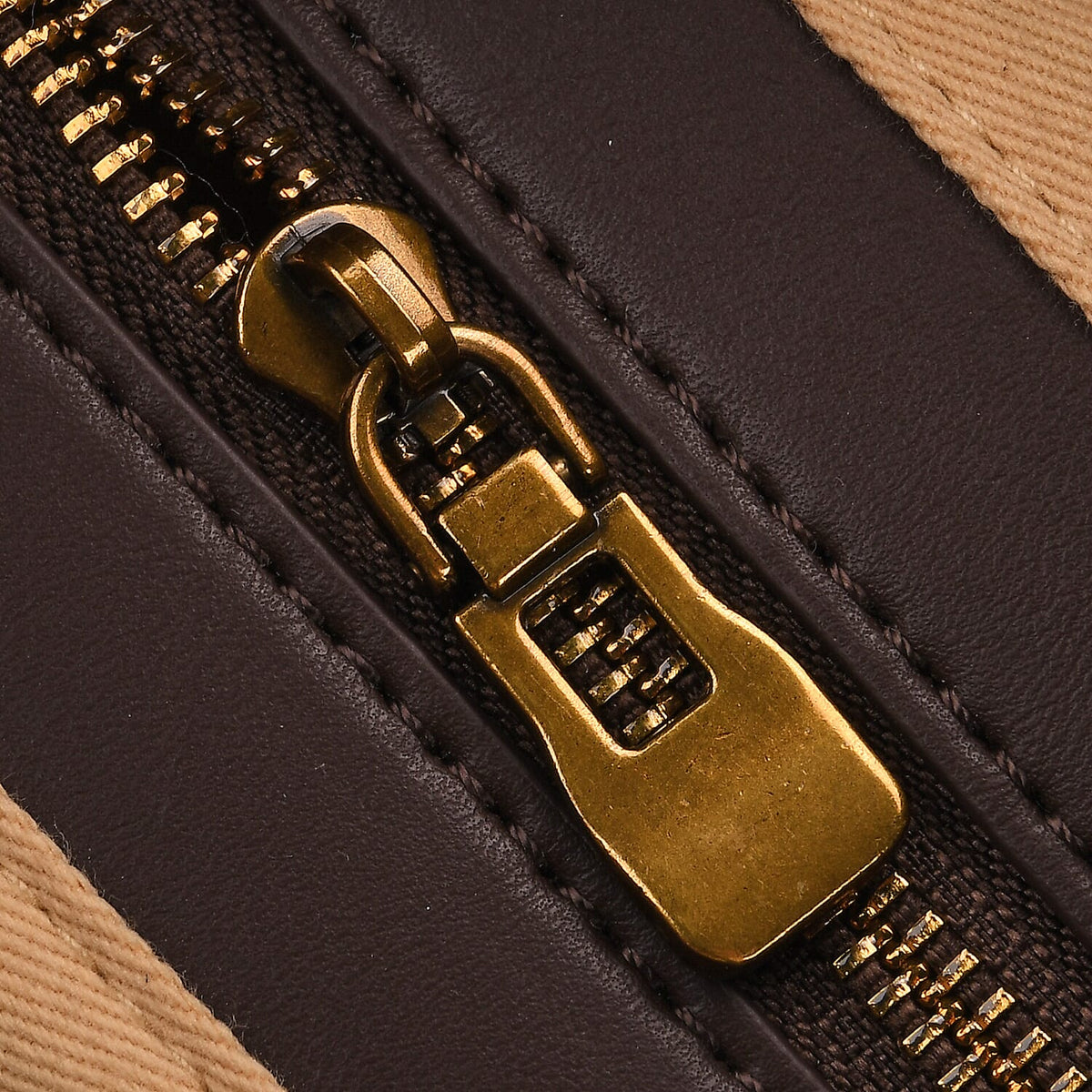 Genuine Leather Shoulder Bag with Interchangeable Dual Straps - Coffee 8164073 6