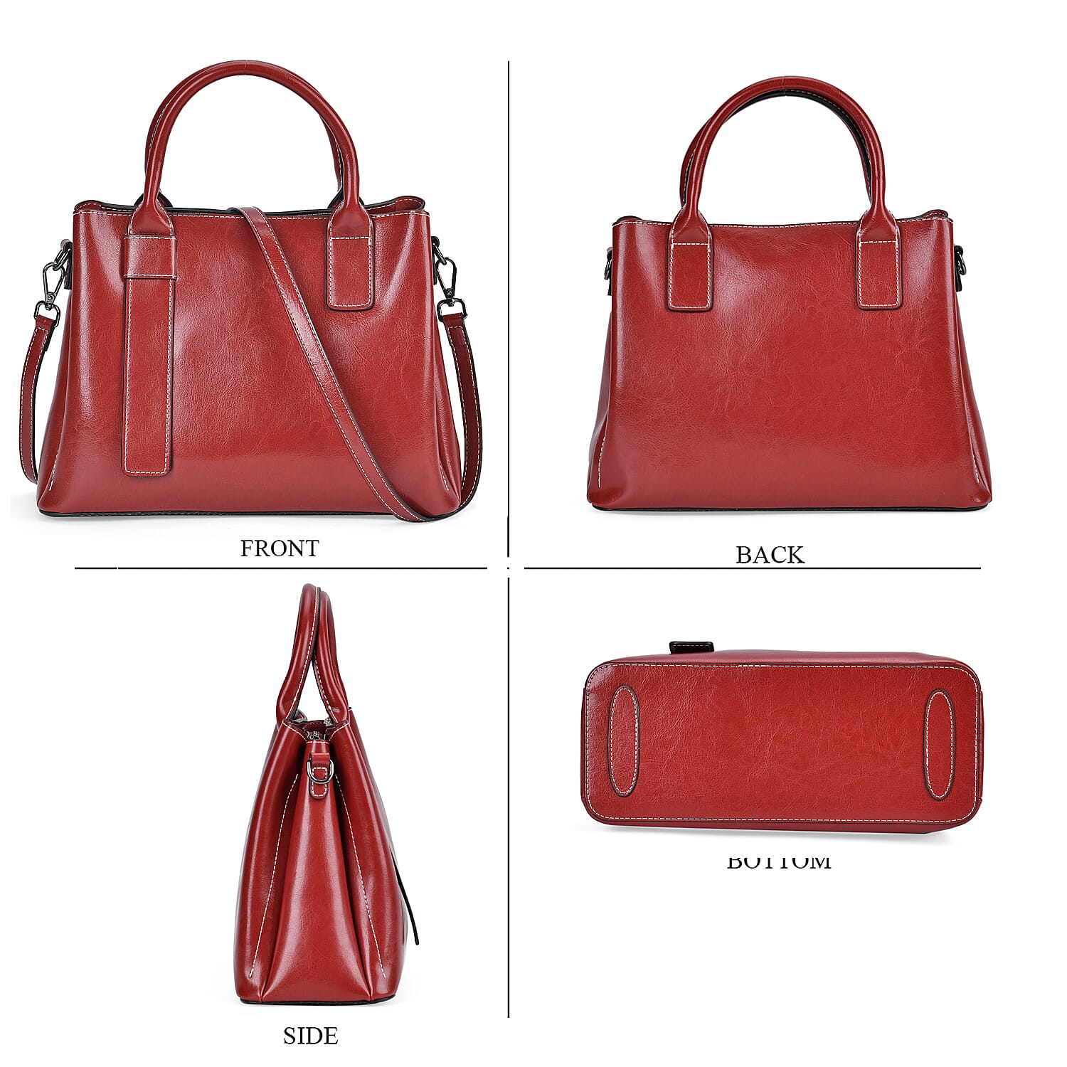 Ladies Tote Bag with Webbing Strap and Handle 7761911 3