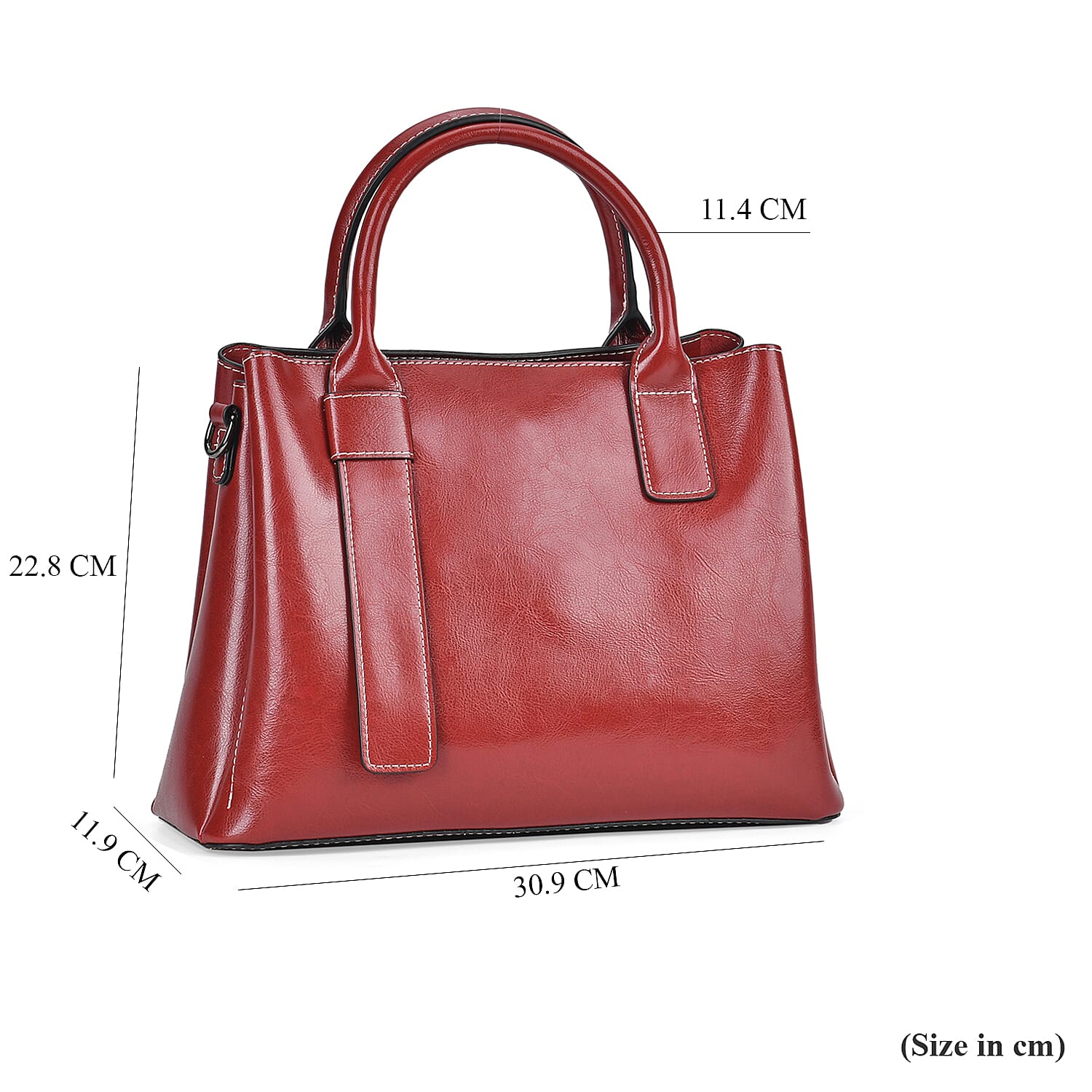 Ladies Tote Bag with Webbing Strap and Handle 7761911 6