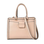 Designer Closeout - Genuine Leather Crossbody Bag With Handle Drop  (Size28x13x21 Cm) - Taupe