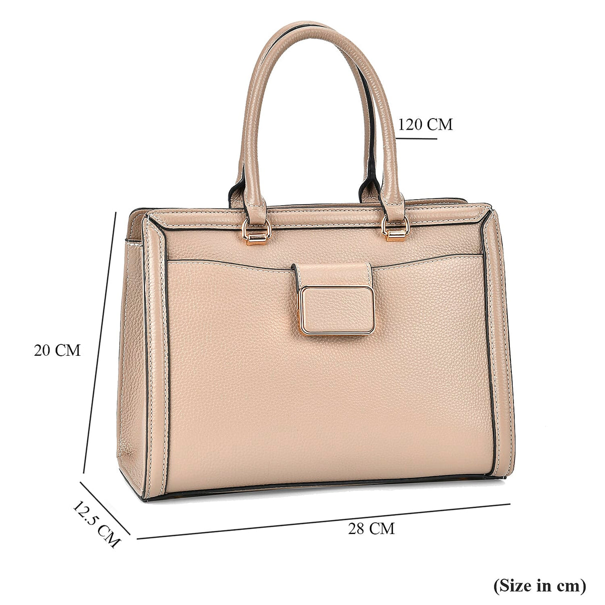 Genuine Leather Solid Crossbody Bag 7733683 6