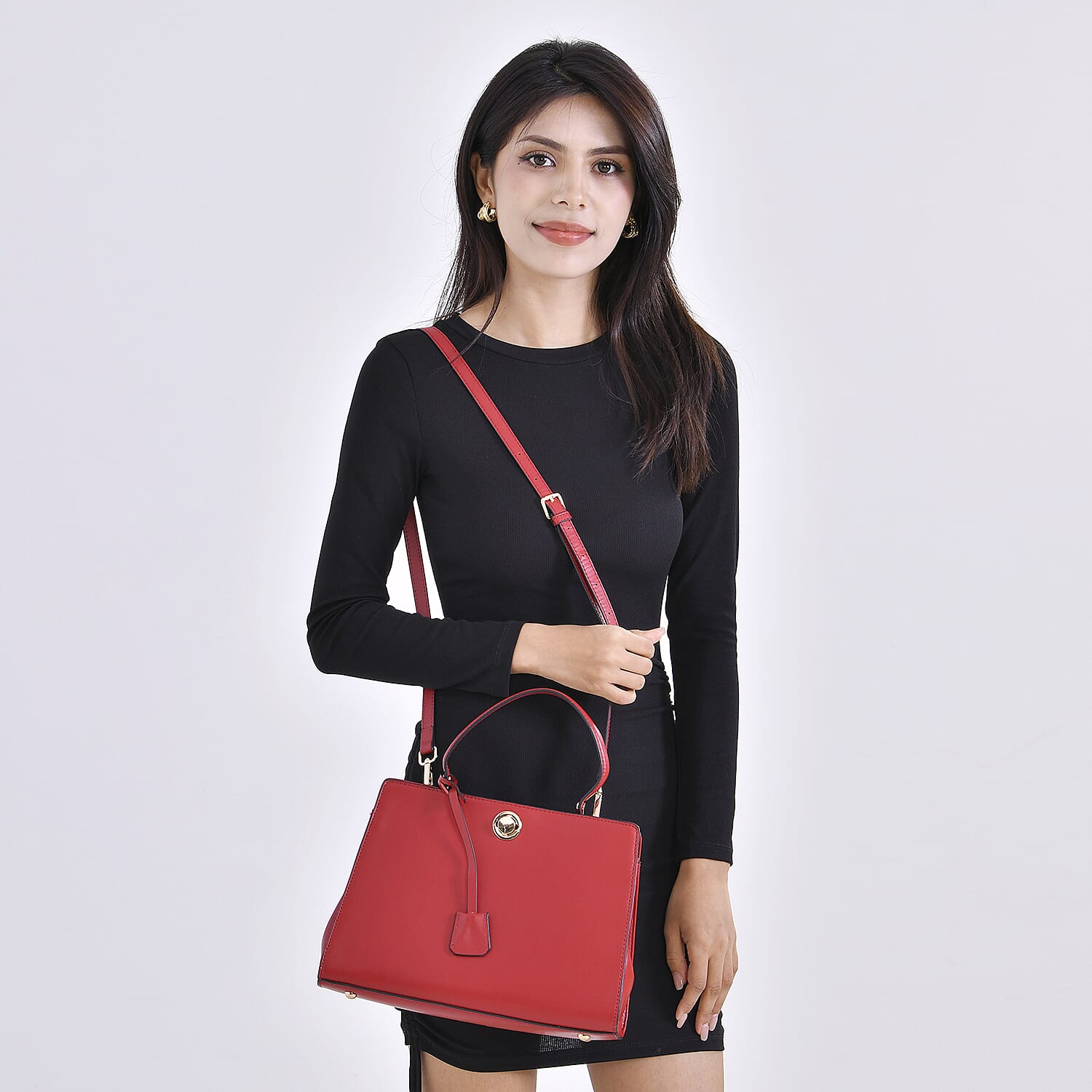 Genuine Leather Crossbody Bag 7733602 1