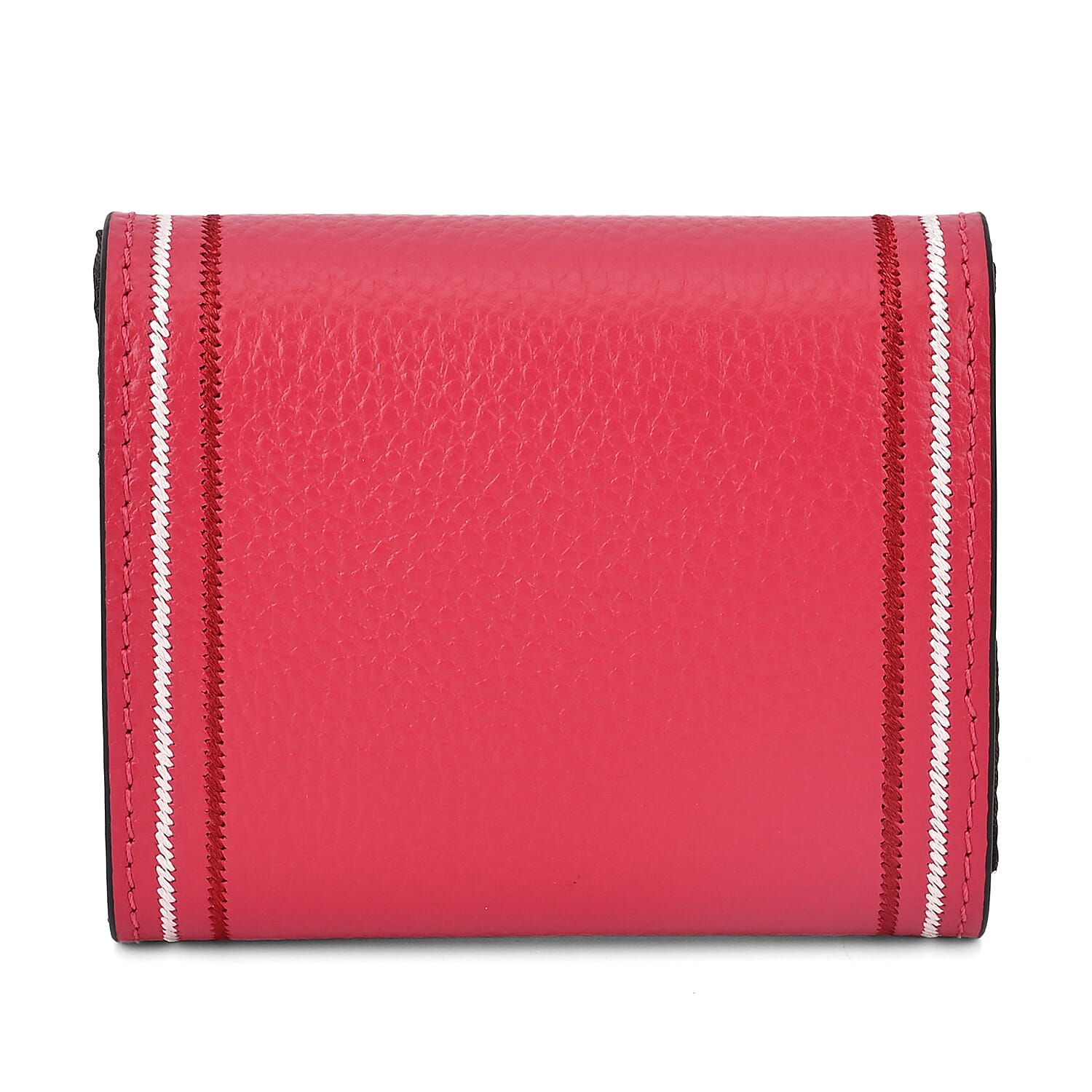 Genuine Leather 11 Card Slot Wallet with RFID Protection - Fuchsia 7631229 4