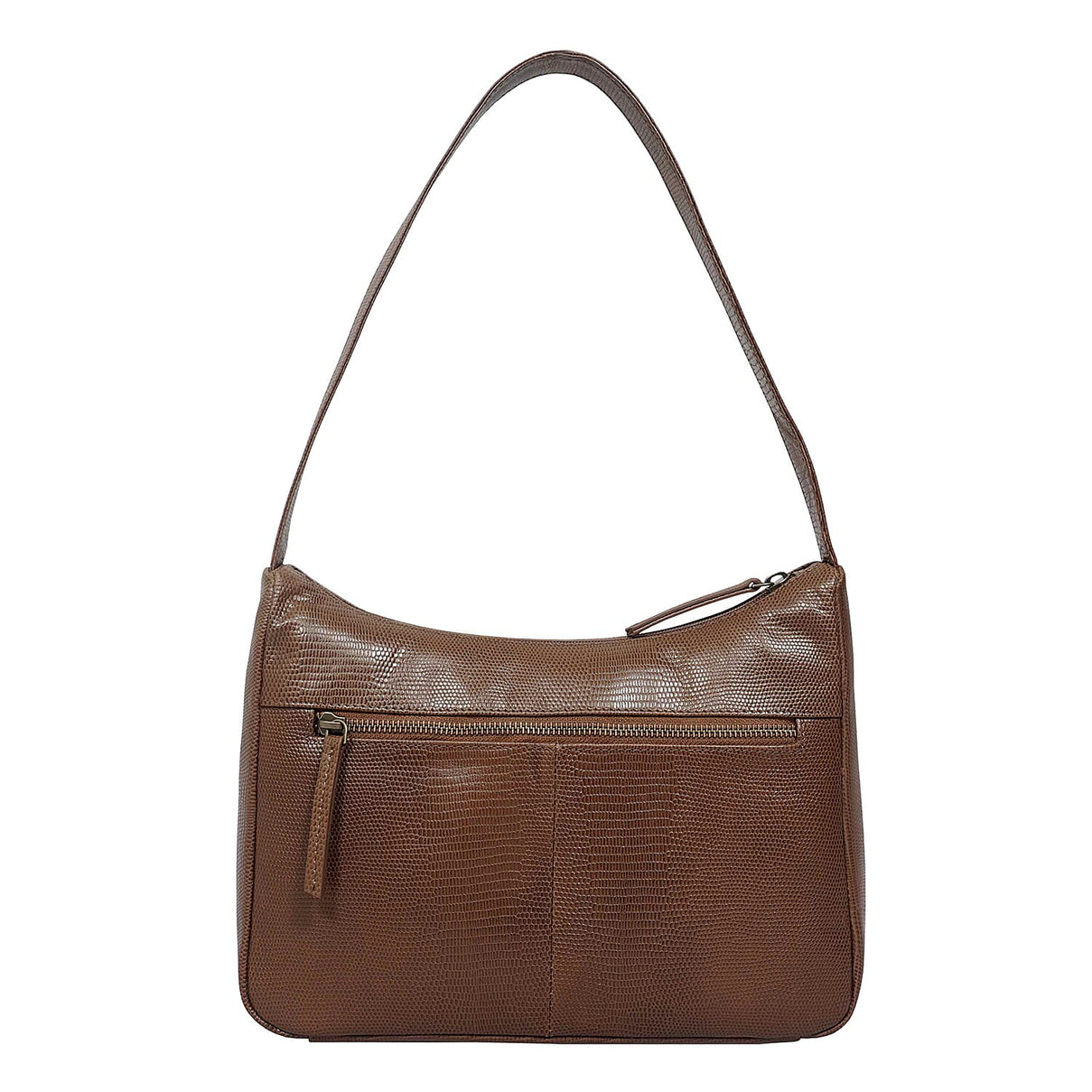 Assots London Brenda Genuine Leather Tote Bag  - Tan 7153962 1