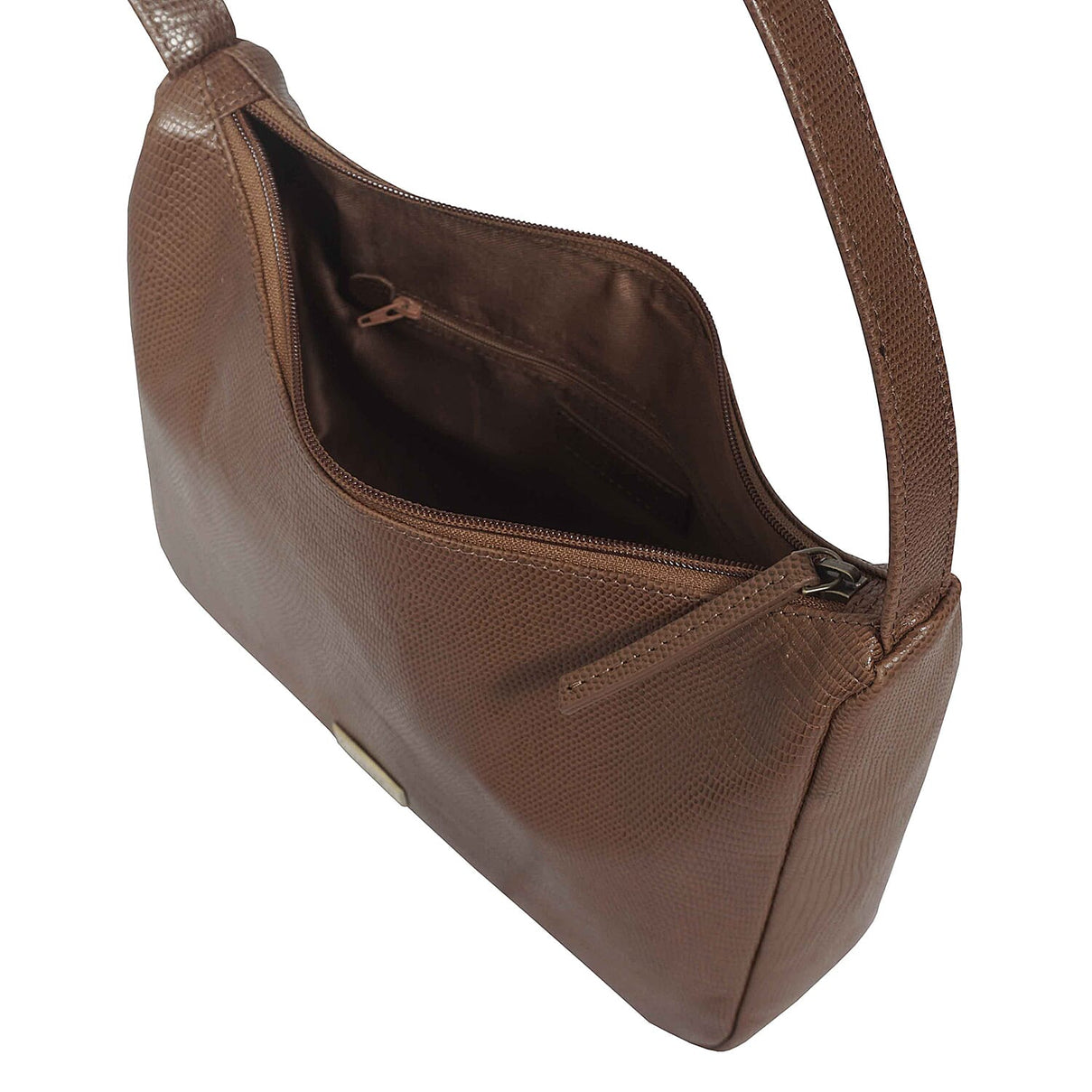 Assots London Brenda Genuine Leather Tote Bag  - Tan 7153962 3