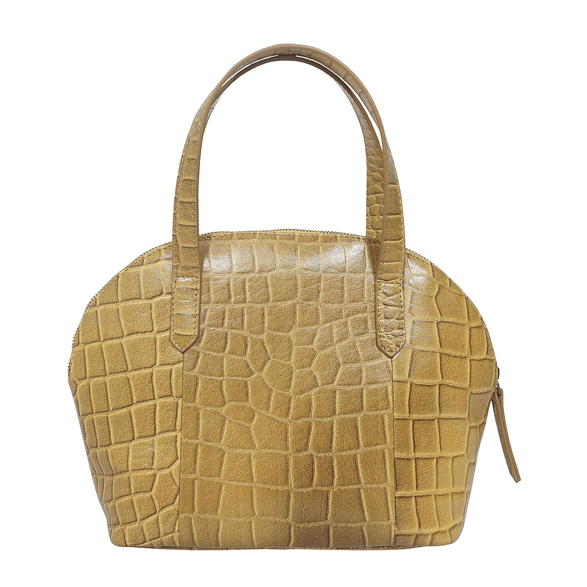 Assots London Cheryl Genuine Leather Tote Bag - Mustard 7153969 1