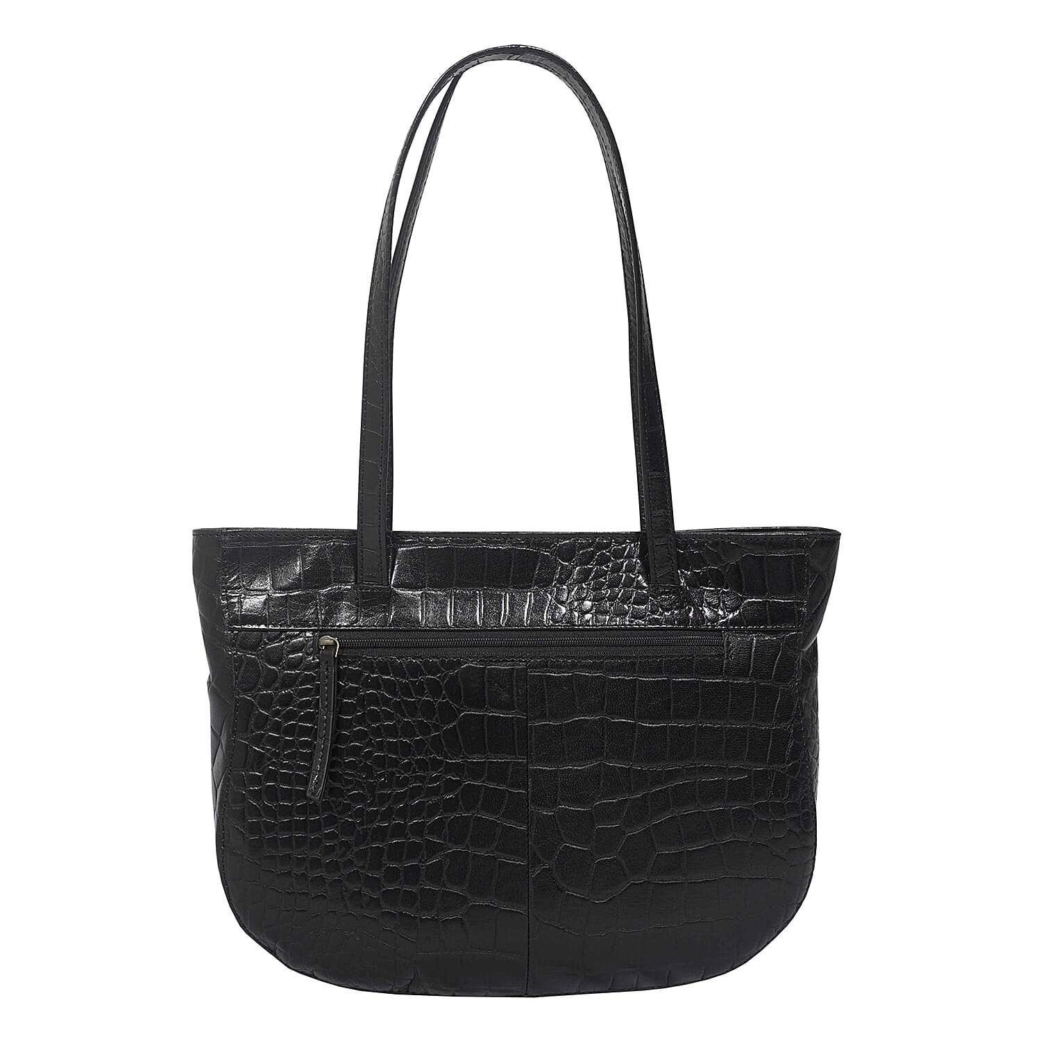 Assots London Julia Genuine Leather Tote Bag - Black 7153827 1