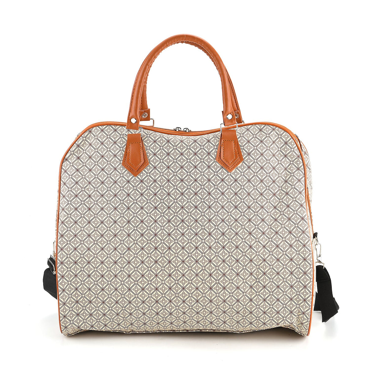 Geometric Pattern Travel Duffle Bag with Shoulder Strap (100 cm) 8233366 0
