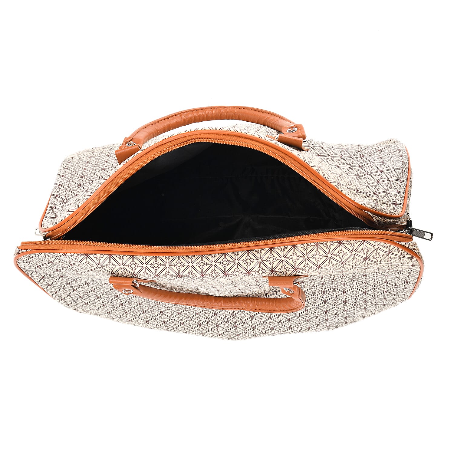Geometric Pattern Travel Duffle Bag with Shoulder Strap (100 cm) 8233366 6