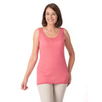 Geox Ladies Fine Gauge Tank Top (Size L) - Dark Begonnia