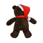 Christmas Gifting Idea - Cute Faux Fur Bear with Santa Cap Soft Toy