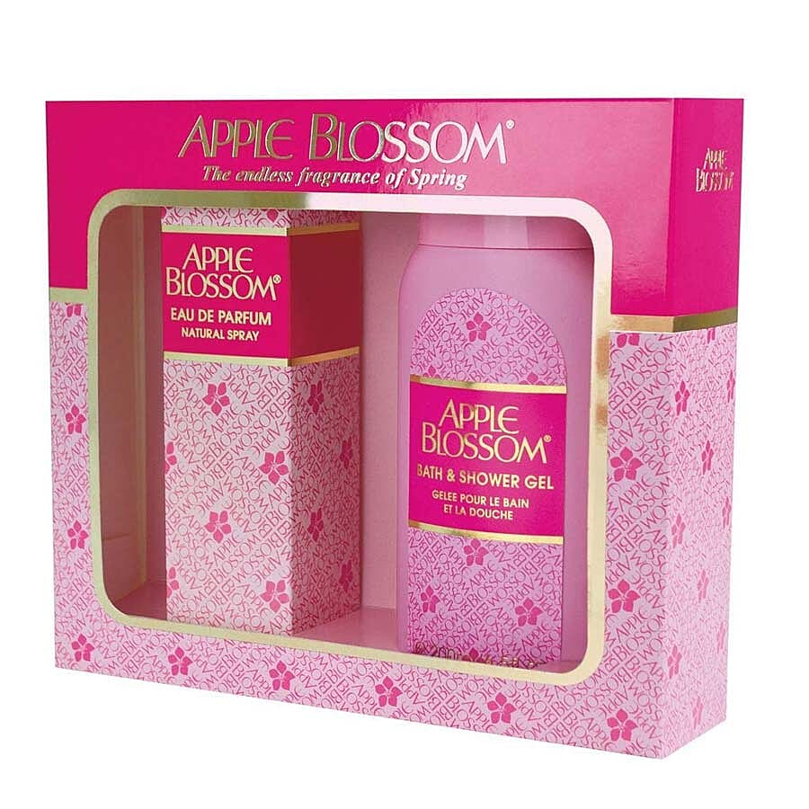 Apple Blossom (EDP) Perfume 100ml and Bath and Shower Gel 200ml Gift Set 8094632 0