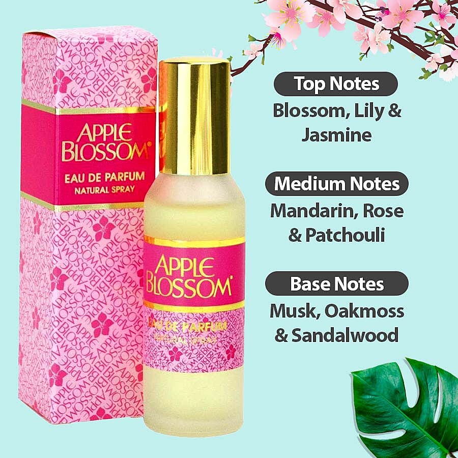 Apple Blossom (EDP) Perfume 100ml and Bath and Shower Gel 200ml Gift Set 8094632 1