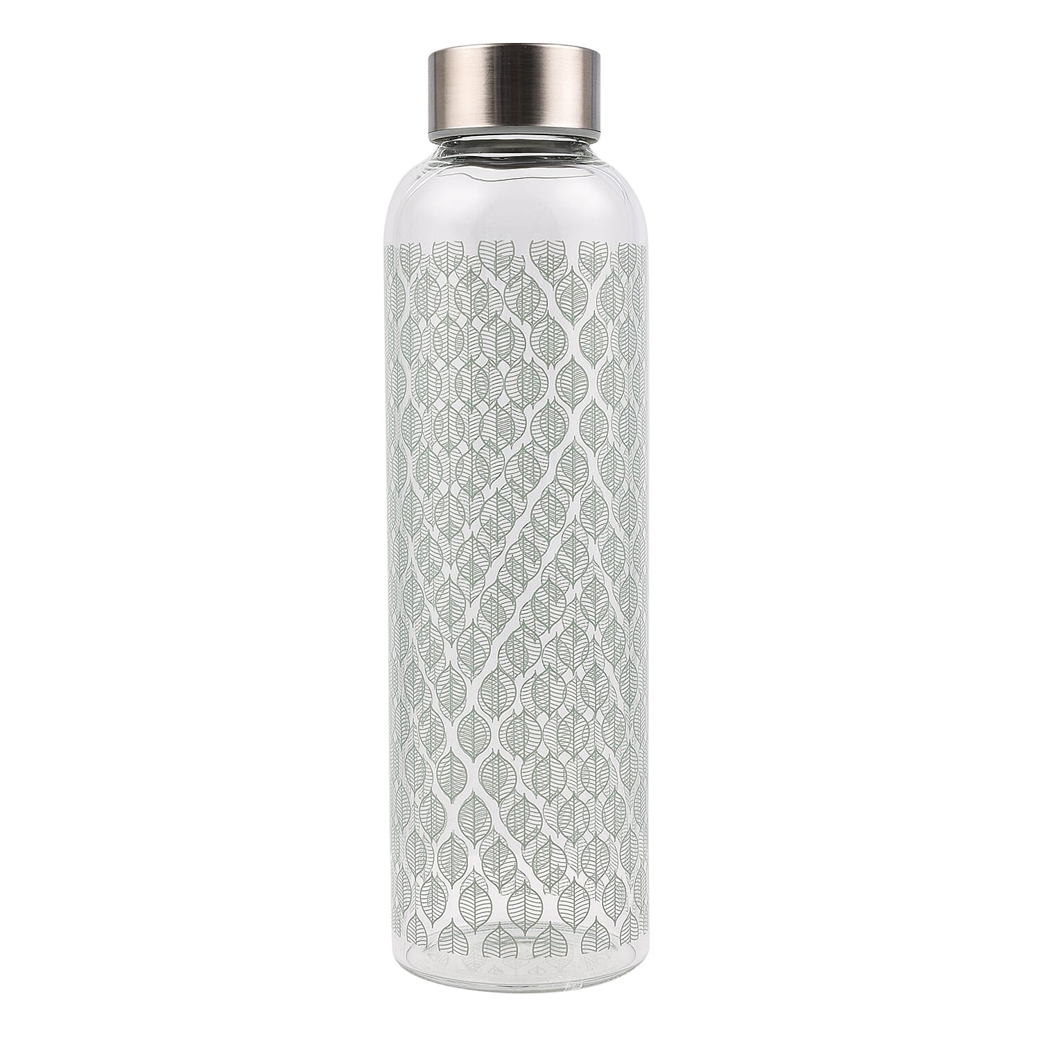 Glass Drinking Bottle - Green (570ml) 7576317 0
