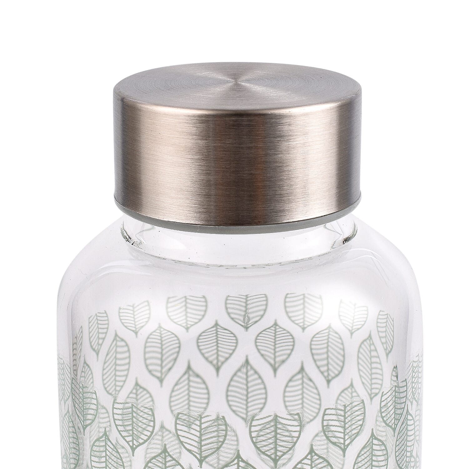 Glass Drinking Bottle - Green (570ml) 7576317 3