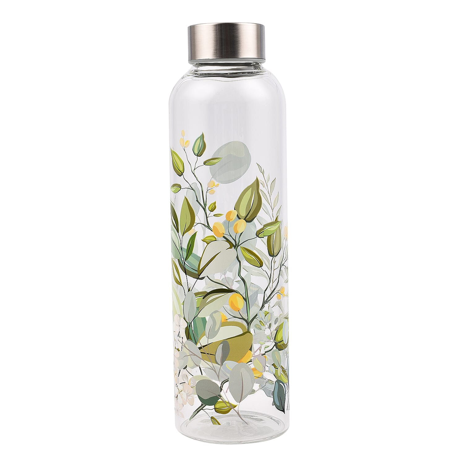 Glass Drinking Bottle (570ml) - Yellow 7576318 0