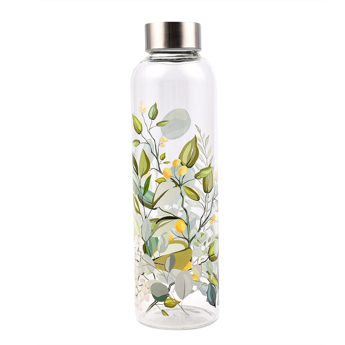 Glass Drinking Bottle (570ml) - Yellow 7576318 1