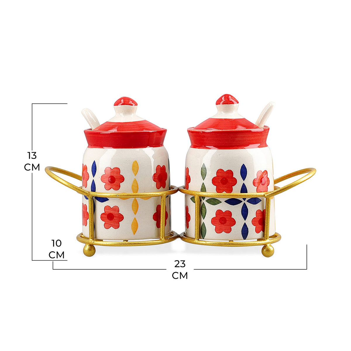 Glass Jar (Size - One Size) - Pink &amp; Pink V32575645 7