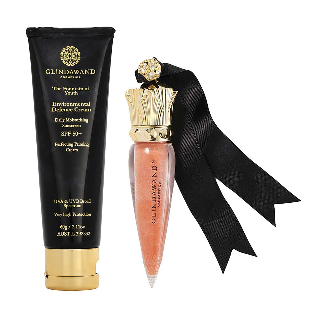 GlindaWand Environmental Defence Cream 60 gm with Free Diligence Lip Gloss 7577852 0