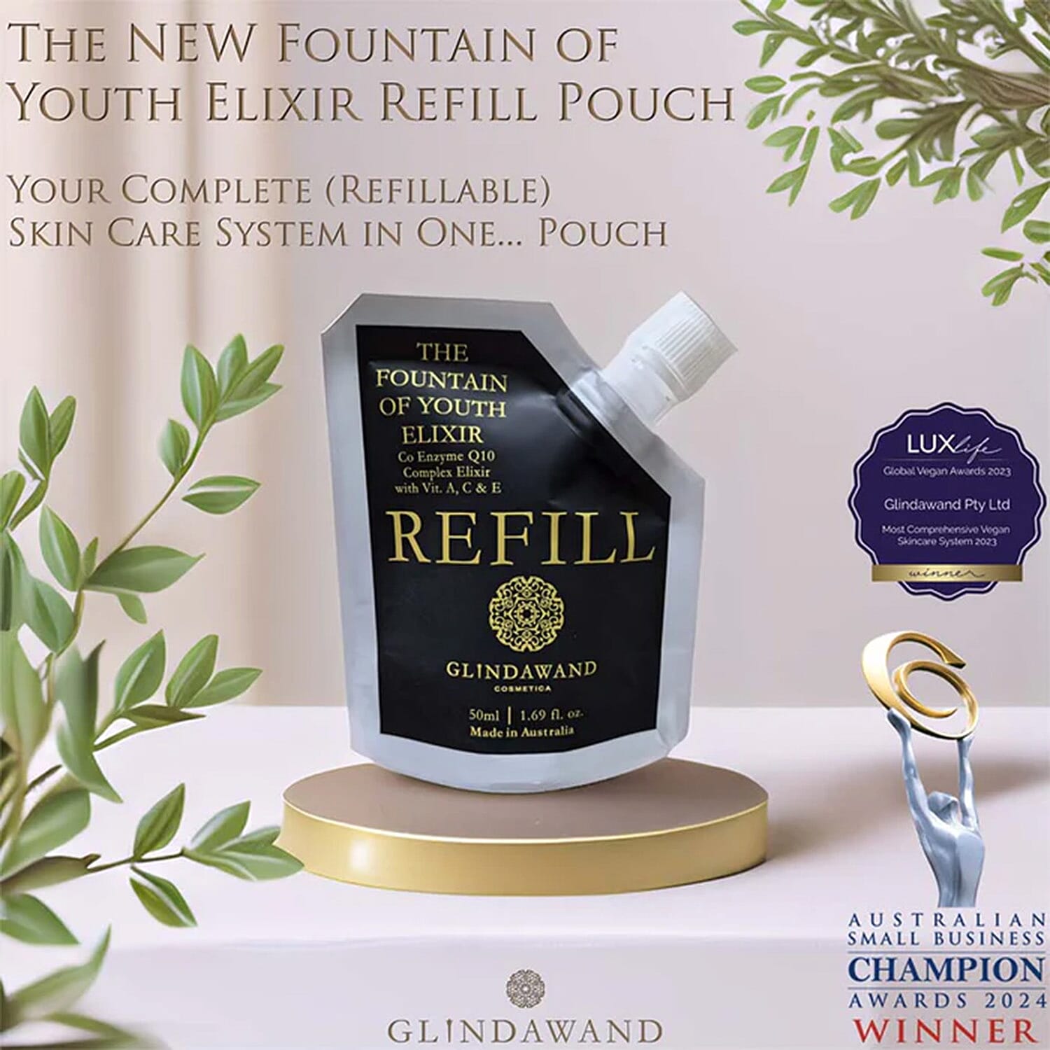 Glindawand - The Fountain of Youth Elixir REFILL 7814554 0