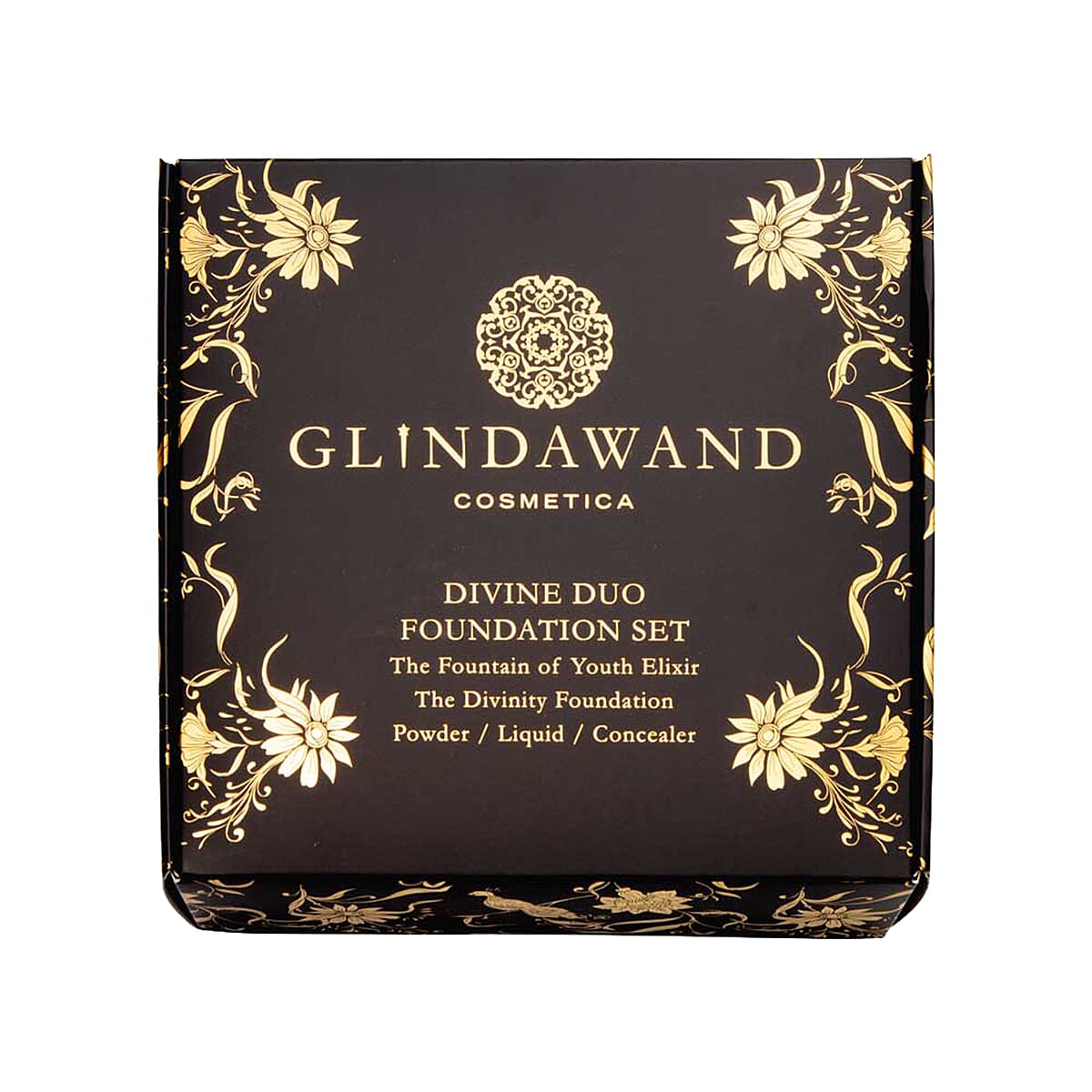 Glindawand: Duo Gift Box (Incl. Fountain of Youth Elixir - 25ml and Divinity Foundation Make Up - 10G) - Ebony 7147677 2