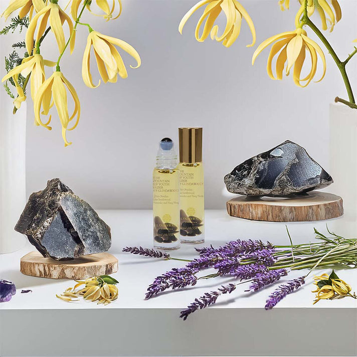 GlindaWand Limited Edition Fountain of Youth Elixir Plus Obsidian Roll On 7814558 2
