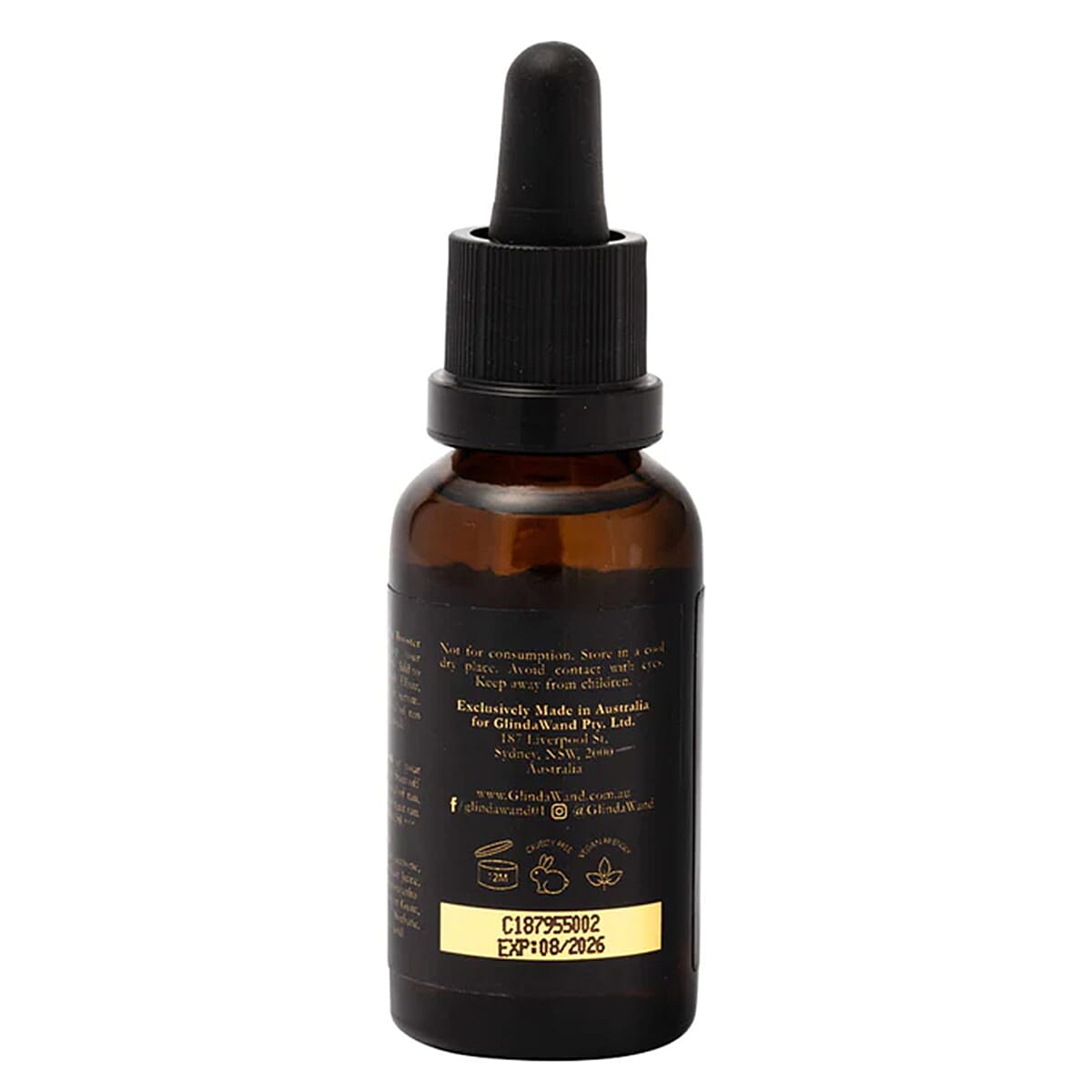 GlindaWand Tan Booster Drops with Tanning Mitt 7685812 1