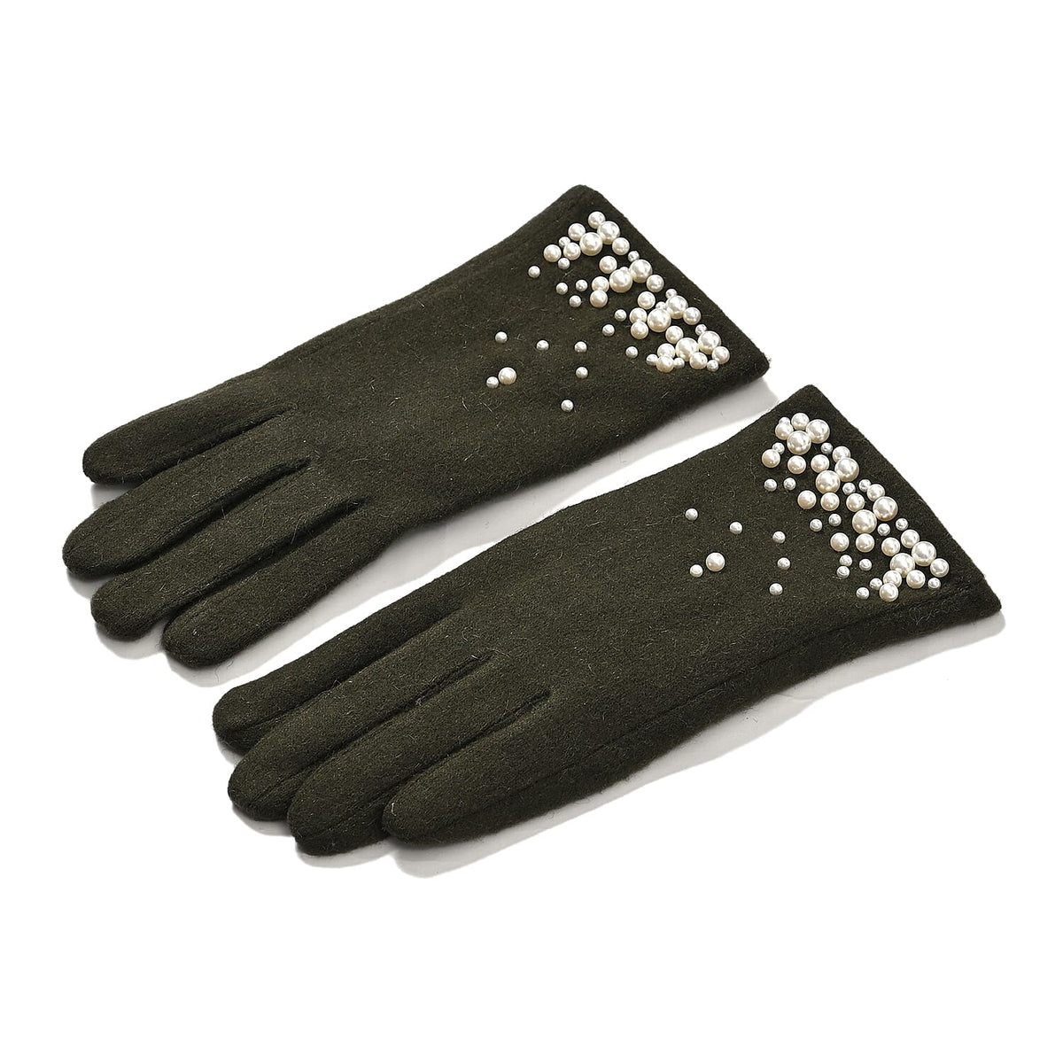 70% Cashmere Wool, Touchscreen-Friendly Winter Gloves â€“ One Size V32667658 2