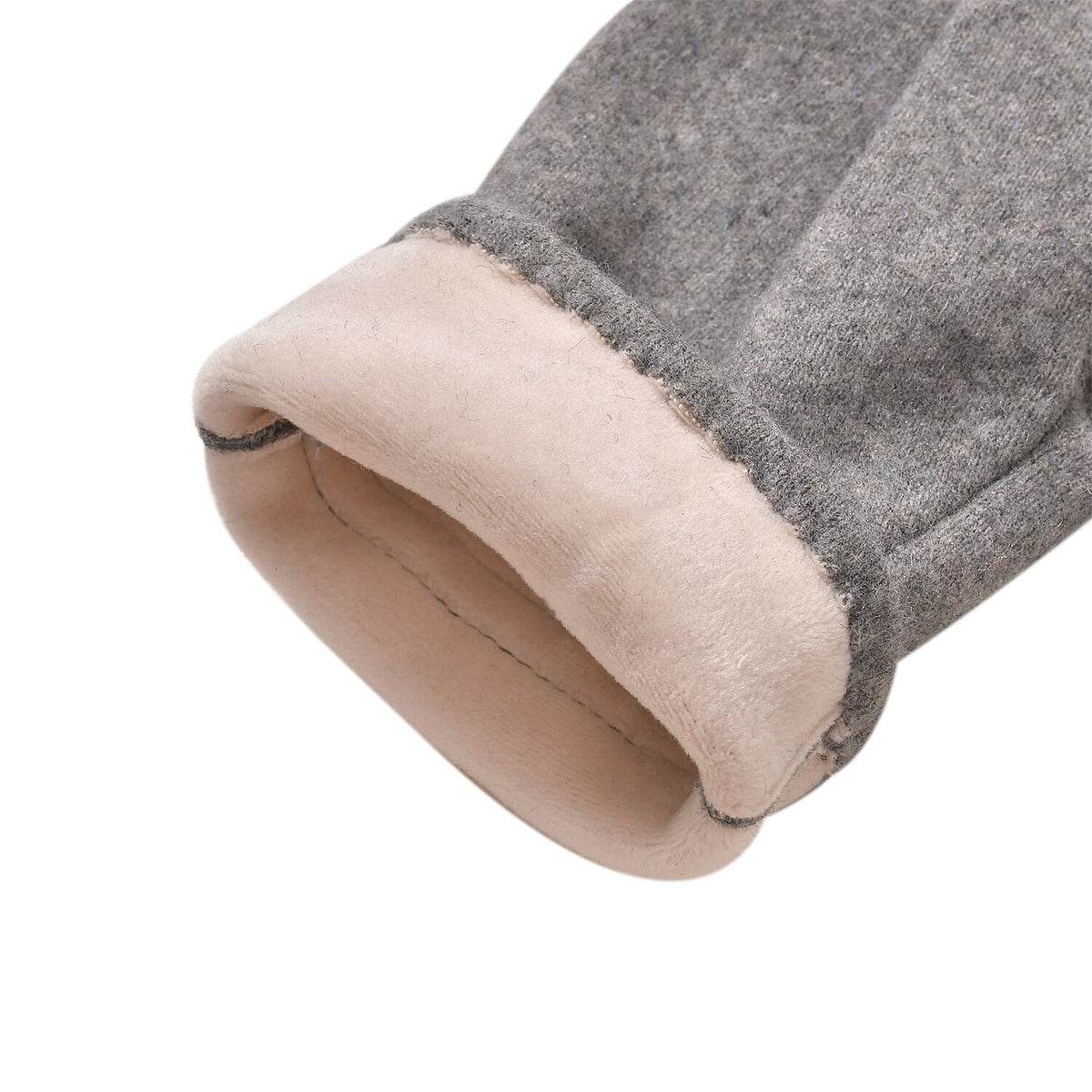 Cashmere Wool Gloves - Grey 7620975 6