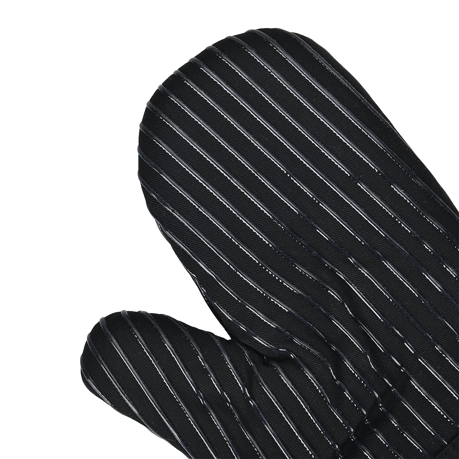 Big Red House Pair of Heat-Resistant Oven Mitts Gloves - Black 7700518 1