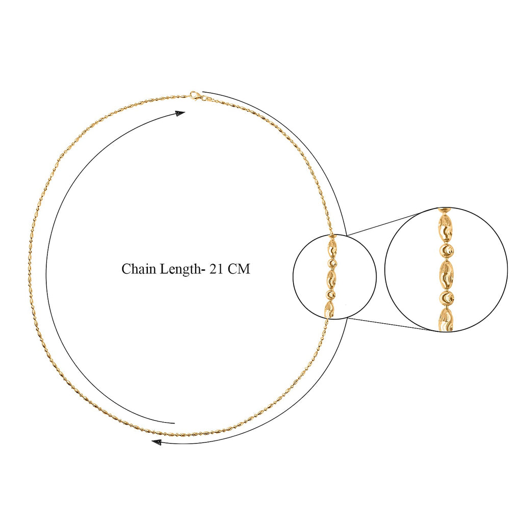 Italian Mega Showstopper -  Necklace In Gold Overlay Sterling Silver (Size - 24)