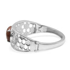 Gold Sandstone Full Bangle (Size 7.50)  21.27 Ct