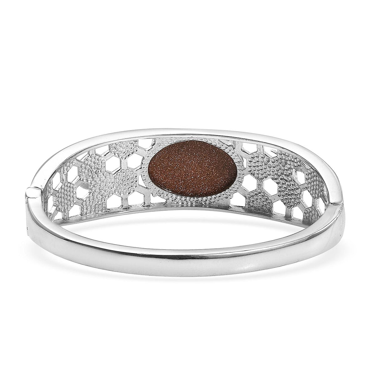Gold Sandstone Full Bangle (Size 7.50)  21.27 Ct 7936448 4