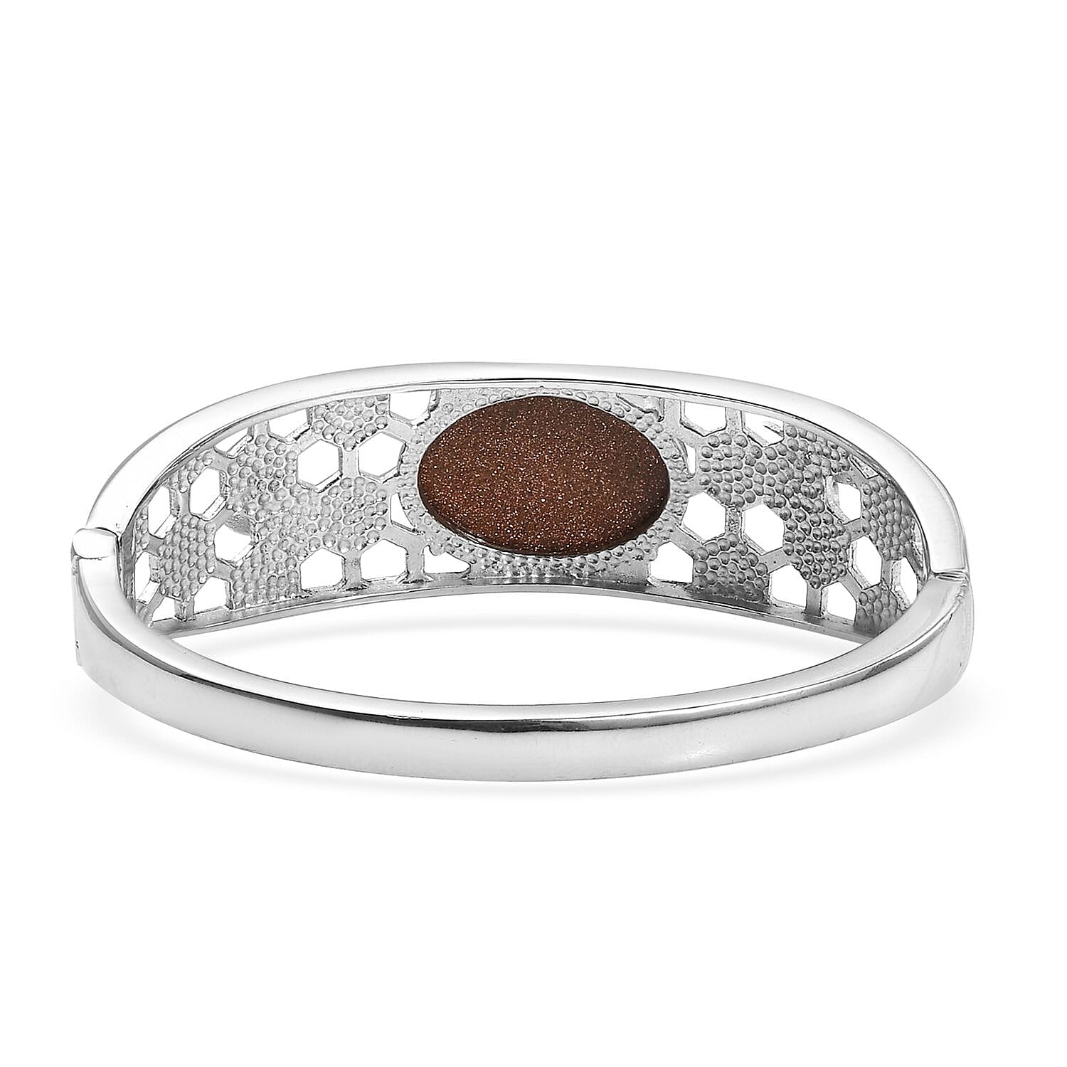 Gold Sandstone Full Bangle (Size 7.50)  21.27 Ct 7936448 4