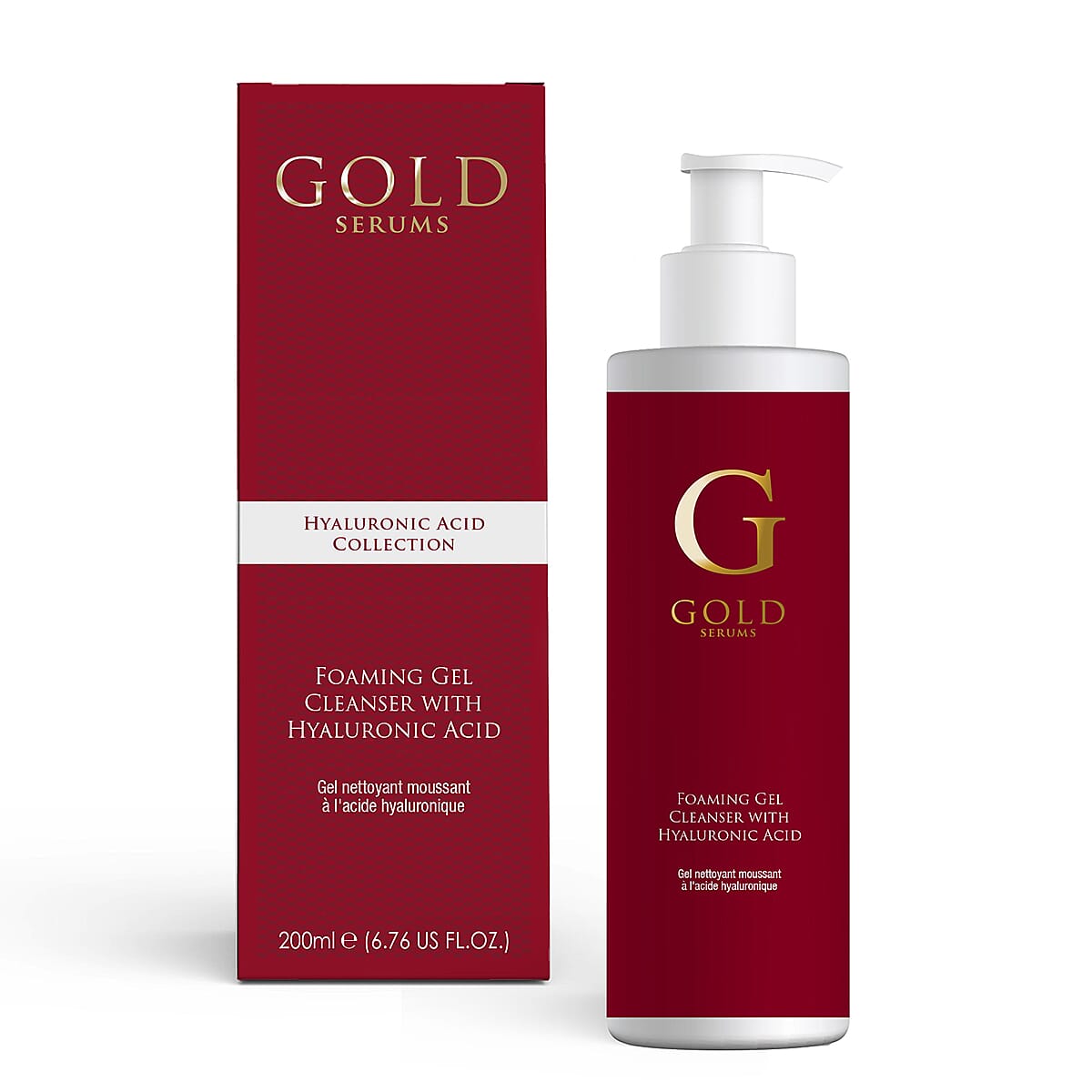 Gold Serums Foaming Cleanser with Hyaluronic Acid - 200ml 8156272 0