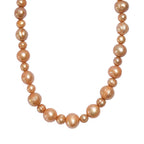 Golden Pearl Necklace (Size - 18) 225.00 Ct.