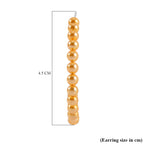 Golden Shell Pearl Earrings