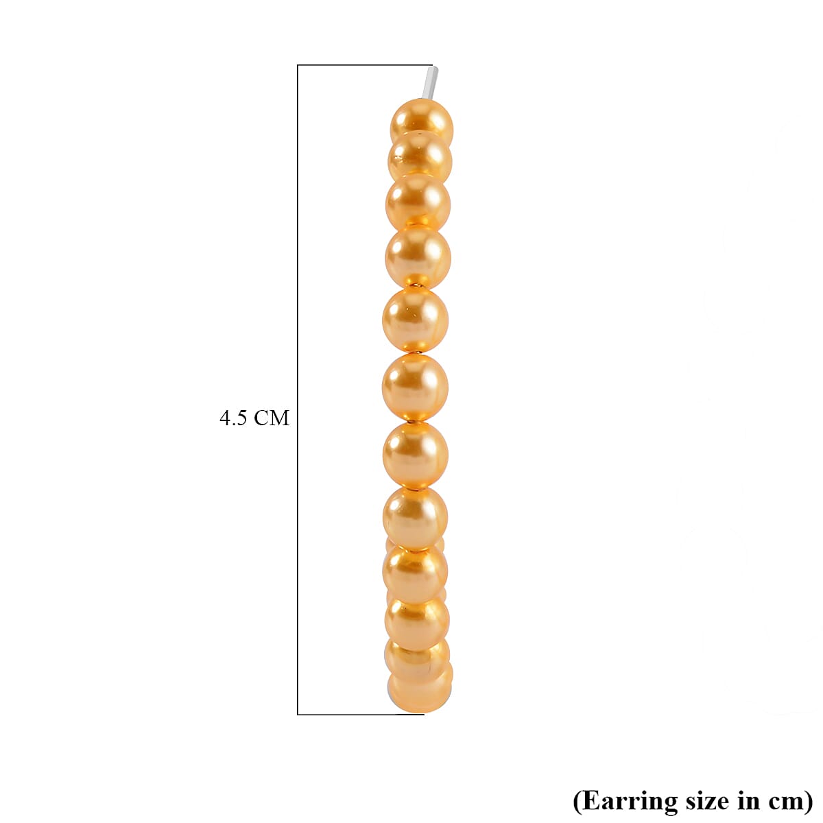 Golden Shell Pearl Earrings 7669059 5