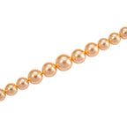 Golden Shell Pearl Necklace (Size 20 - 2 Ext) with Lobster Clasp 290.00 Ct.