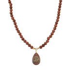Golden Sunstone Seahorse Necklace (Size 18 - 2 Ext) with Lobster Clasp 230.00 Ct.