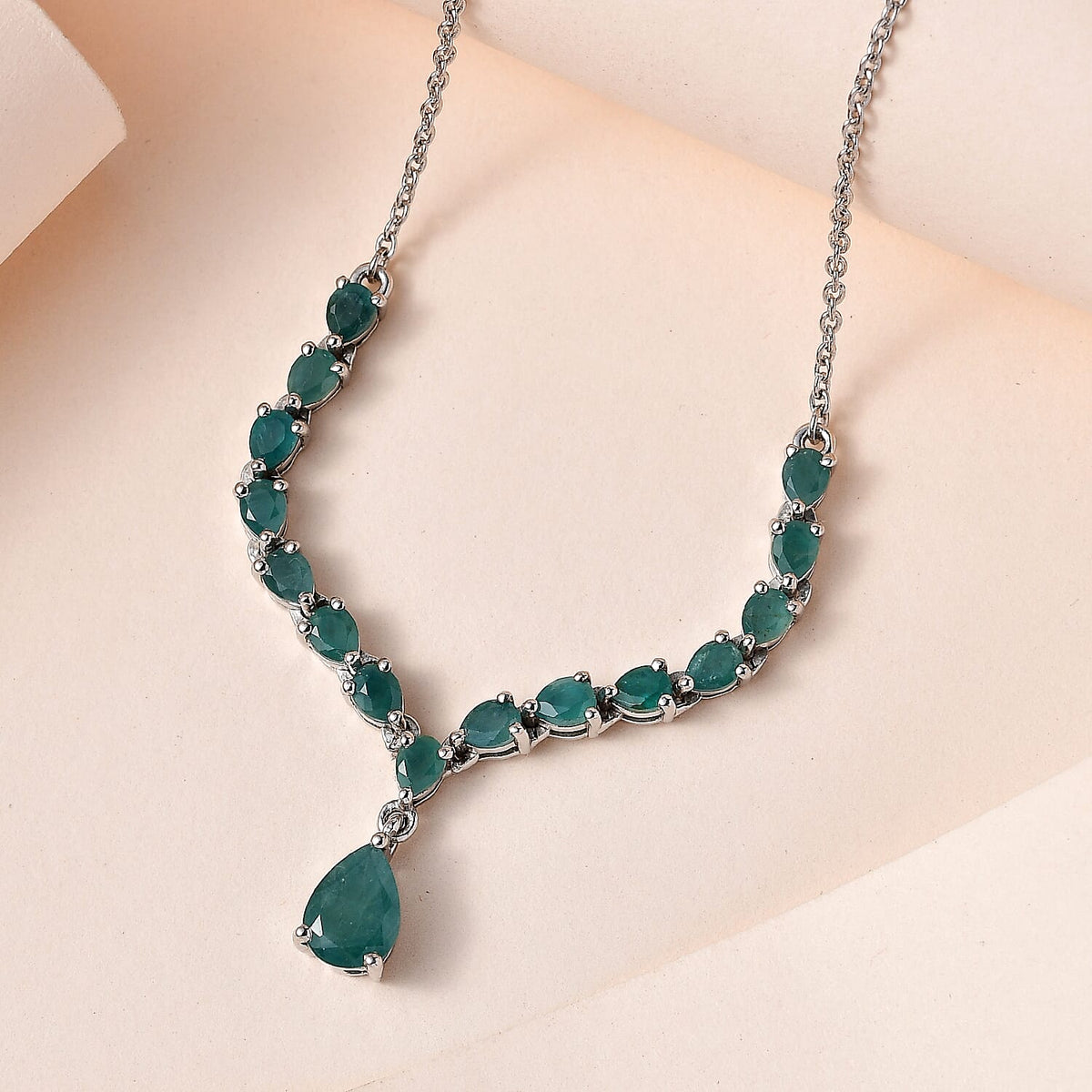 Grandidierite Necklace (Size - 20) in Platinum Overlay Sterling Silver 3.35 Ct, Silver Wt. 6.00 Gms 7570948 2