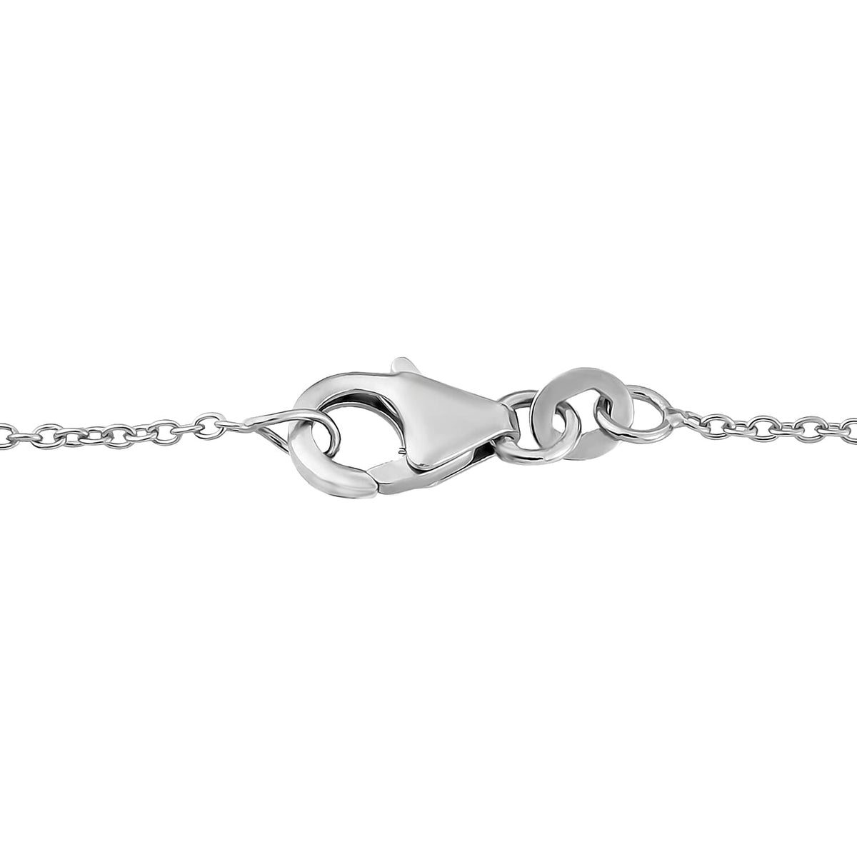 Grandidierite Necklace (Size - 20) in Platinum Overlay Sterling Silver 3.35 Ct, Silver Wt. 6.00 Gms 7570948 3