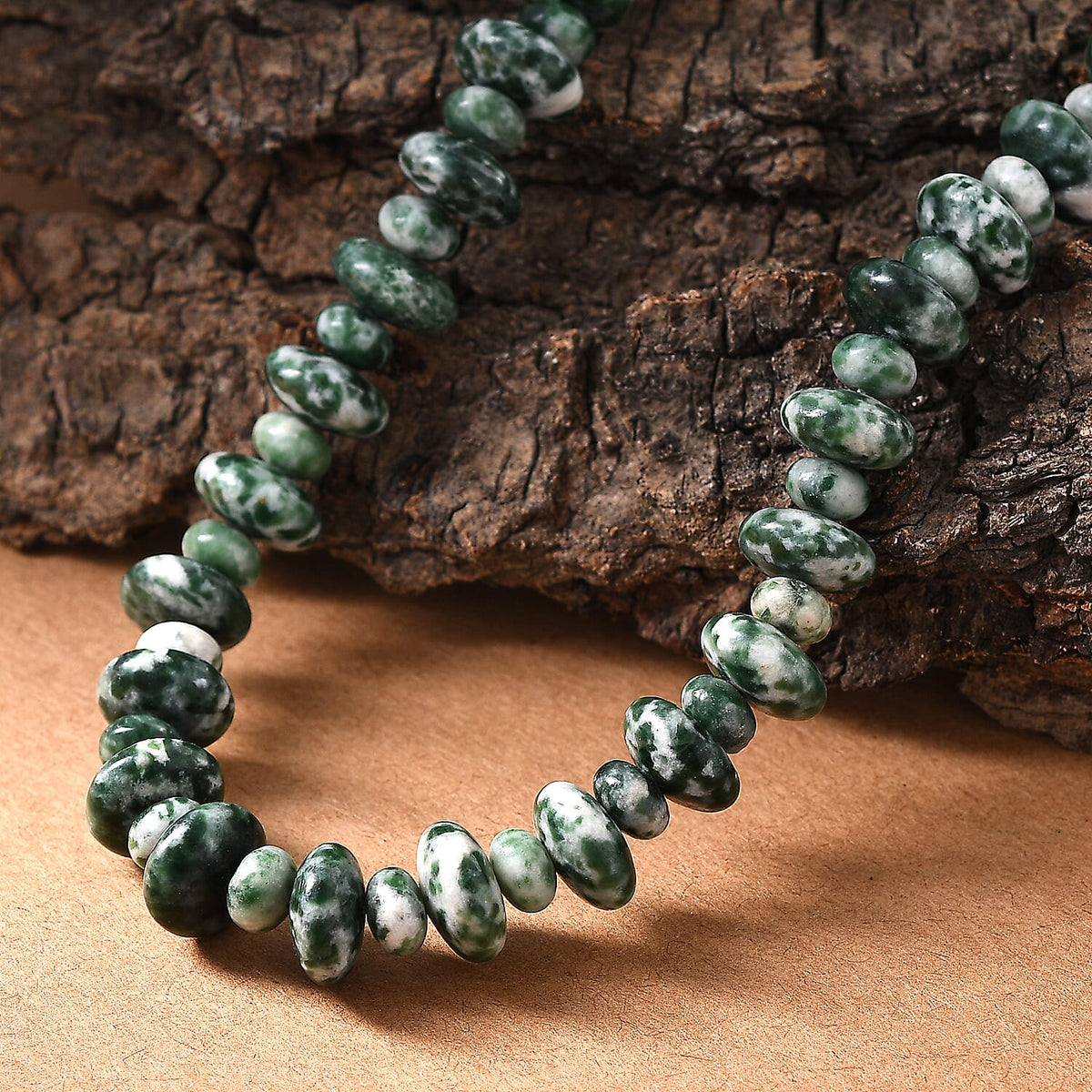 Green Agate Necklace (Size - 20-2 Ext) with Lobster Clasp 290.00 Ct. 8181877 2