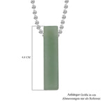 Green Aventurine Necklace (Size - 24) with Lobster Clasp 90.00 Ct.