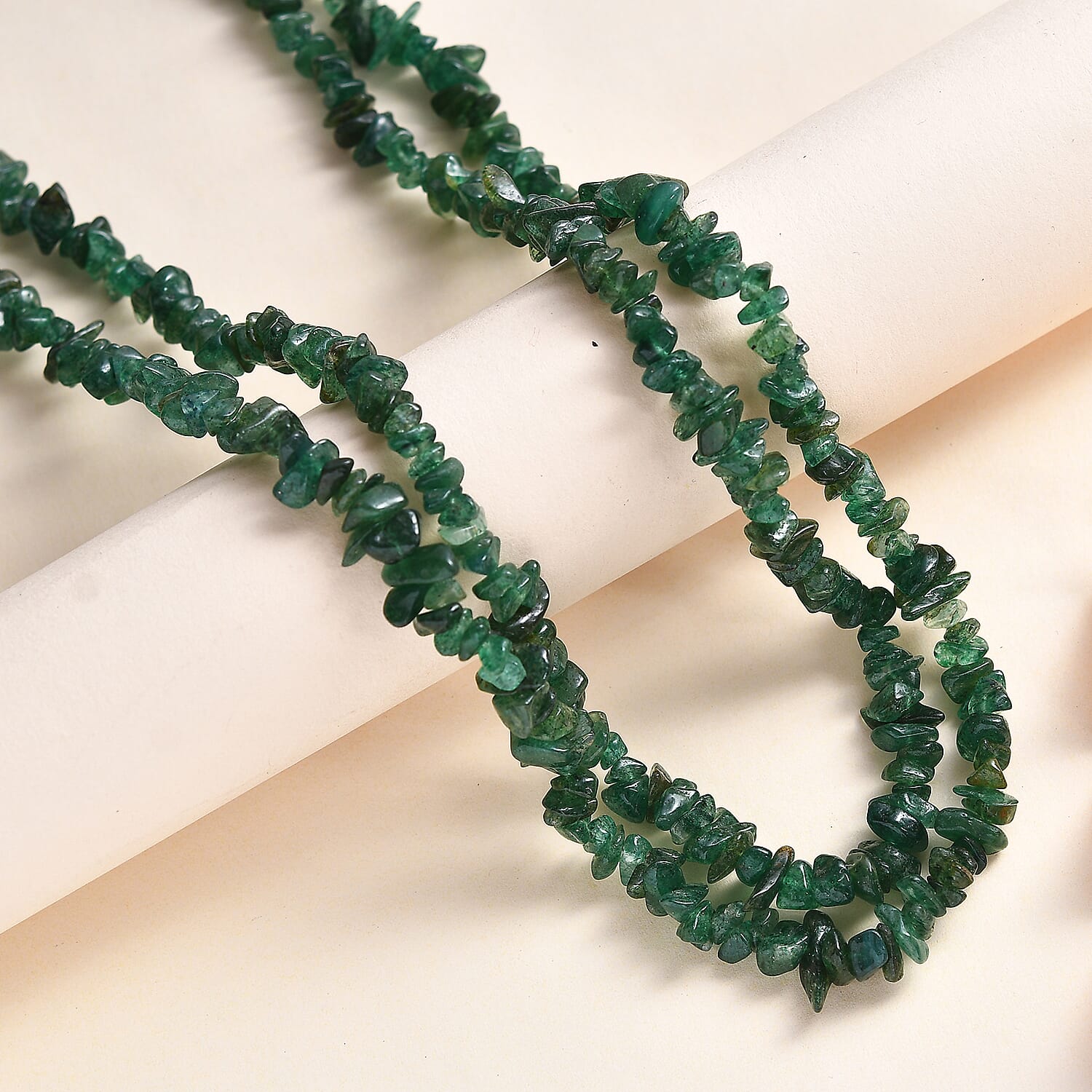 Green Aventurine Stone Necklace 237.23 ct. 7850071 2