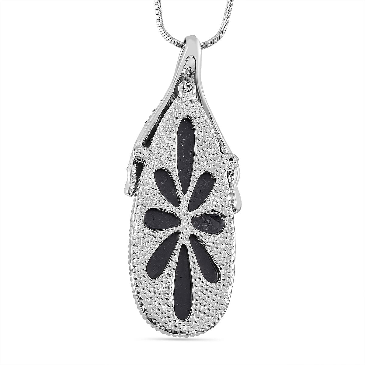 Blue &amp; White Crystal Necklace (Size - 24) 7932417 4